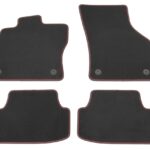 4 tapis de sol velours premium sur mesure pour VW GOLF 8