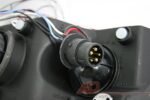 2 FEUX PHARE AVANT ANGEL EYES A LED POUR AUDI A3 8L PHASE 1 DE 1996 A 2000 MONOBLOC CHROME – Image 2
