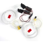4 ANNEAUX CCFL BLANC XENON BMW SERIE 3 E46 BERLINE 98-05 ET COUPE + CABRIOLET 99-03 + COUPE FACELIFT – Image 4