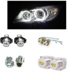 2 AMPOULE LED ANGEL EYES BMW SERIE 3 E90 E91 PHASE 1 DE 03/2005 A 09/2008