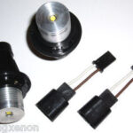 2 AMPOULES A LED LUXEON POUR ANGEL EYES BMW SERIE 5 E60 2003-2007 EN BLANC XENON