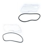 2 VITRE DE FEUX PHARE AVANT POUR BMW SERIE 3 E46 COUPE PHASE 1 DE 1999 A 04/2003 ET M3 – Image 2