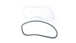 2 VITRE DE FEUX PHARE AVANT POUR BMW SERIE 3 E46 COUPE PHASE 1 DE 1999 A 04/2003 ET M3 – Image 3