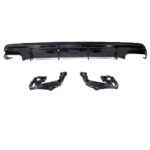 Diffuseur look CLA 45s AMG pour Mercedes CLA c117 w117 phase 1 de 02/2013 à 01/2016