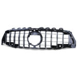 CALANDRE LOOK AMG GT CHROME ET NOIR MERCEDES CLA C118 W118 A PARTIR DE 03/2019 AVEC TROUS CAMERA – Image 7