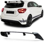 Becquet aileron de coffre look AMG A45 edition 1 noir brillant pour MERCEDES classe A W176 – Image 2