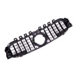 Calandre look AMG GT panamerica noir MERCEDES classe A W177 phase 1 de 03/2018 à 2022 et logo – Image 6