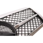 CALANDRE MERCEDES CLASSE C W202 CHROME ET NOIR DE 1992 A 1999 + LOGO – Image 3