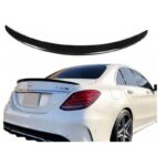 Becquet aileron de coffre couleur carbone Mercedes classe C W205 look AMG à partir de 02/2014