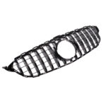 Calandre look AMG GT noir pour Mercedes classe C W205 phase 1 de 01/2014 à 02/2018 – Image 2