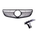 Calandre diamant pour Mercedes classe E coupé C207 W207 phase 2 de 05/2013 à 05/2017