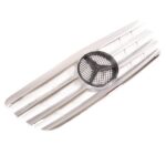 GRILLE DE CALANDRE CHROME ET GRIS SILVER MERCEDES CLASSE E W210 DE 07/1999 A 2002 – Image 2
