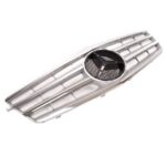 Calandre chrome et gris silver pour MERCEDES classe E w212 phase 1 de 03/2009 à 02/2013