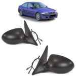 2 rétroviseur look M3 électrique pour BMW série 3 E46 berline de 1998 à 03/2005 – Image 3