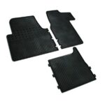 3 tapis de sol caoutchouc pour RENAULT MASTER 3 et OPEL MOVANO B – Image 2