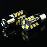 2 AMPOULE P21/5W 1157 A 27 LED TRIPLE COEUR = 81LED - SYSTEME CANBUS ANTI ERREUR ODB
