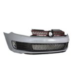 Kit pare-chocs avant arrière bas de caisse pour VW golf 6 look GTI en abs + 2 antibrouillards – Image 5