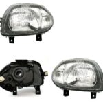 2 FEUX PHARE AVANT POUR RENAULT CLIO 2 PHASE 1 DE 5/98 A 4/01