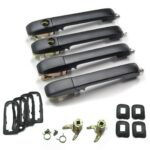 4 POIGNEE DE PORTE + ACCESSOIRES POUR VW GOLF 1 ET 2 DE 8/83 A 12/92