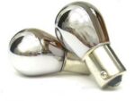 2 AMPOULE DE CLIGNOTANT CHROME PY21W POUR CITROEN DS3