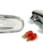2 REPETITEUR CHROME POUR MERCEDES CLASSE C W203 2000 A 2007