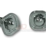 2 CLIGNOTANT D'AILE POUR AUDI A4 B5 DE 1995 A 1999 CHROME