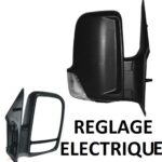 RETROVISEUR ELECTRIQUE DROIT PASSAGER POUR MERCEDES SPRINTER 2 ET VW CRAFTER