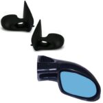 2 RETROVISEUR MANUEL SPORT TYPE M3 POUR PEUGEOT 206 + LES 2 PLATINES