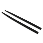2 BAGUETTE NOIR MAT LOOK M PERFORMANCE POUR BAS DE CAISSE DE BMW SERIE 3 F30 ET F31 – Image 4