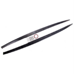 2 BAGUETTE NOIR MAT LOOK M PERFORMANCE POUR BAS DE CAISSE DE BMW SERIE 3 F30 ET F31 – Image 2