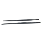 2 lame extensions sous bas de caisse noir brillant pour BMW M4 F82 coupé et F83 cabriolet – Image 4
