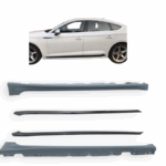 2 bas de caisse look RS5 pour AUDI A5 S5 F5 sportback phase 1 de 06/2016 à 10/2019