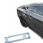 2 BAS DE CAISSE LOOK RS7 POUR AUDI A7 DE 04/2011 A 2018 - VERSION PREMIUM
