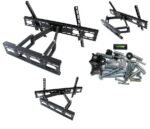 SUPPORT DE FIXATION MURAL TELESCOPIQUE ET INCLINABLE TV PLATE DE 42 A 70 POUCE