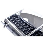 2 PRISE D'AIR D'AILE RANGE ROVER VOGUE L322 PHASE 2 DE 2006 A 2009 CHROME ET NOIR – Image 2