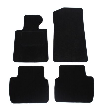 4 tapis de sol velours spécifique BMW série 3 E46 berline touring et coupé de 1998 à 2005