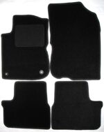 4 tapis de sol velours spécifique PEUGEOT 208 3/5 PORTES