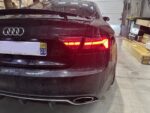 2 feux arrière led rouge et noir fumé pour AUDI A5 S5 RS5 phase 2 de 07/2011 à 2015 – Image 10