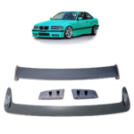 Becquet aileron de coffre look M3 GT version haute pour BMW série 3 E36 berline et coupé – Image 4