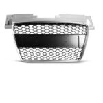 Calandre look TT RS gris alu et noir pour AUDI TT 8j de 2006 à 2014 – Image 2