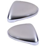2 COQUE RETROVISEUR GRIS ALU LOOK R POUR VW GOLF 7 A PARTIR DE 08/2012 – Image 2