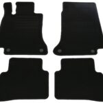 4 tapis de sol pour Mercedes classe C W205 de 03/2014 à 06/2018