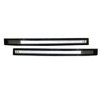 2 lame avant noir + feux de jour led look AMG BRABUS pour parechoc Mercedes classe V W447 pack AMG – Image 2