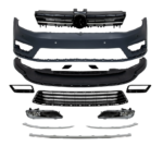 Pare-chocs avant look R-LINE pour VW golf 7 de 2012 à 2017 avec trous PDC