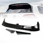 Becquet de coffre ET ACCESSOIRES NOIR BRILLANT POUR VW GOLF 7 LOOK CS CLUBSPORT