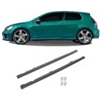2 BAS DE CAISSE EN ABS POUR VW GOLF 7 LOOK R + FIXATIONS
