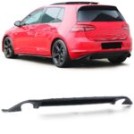 Diffuseur arrière look GOLF 7 GTI pour VW GOLF 7 phase 1 standard de 2012 à 12/2016