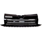 CALANDRE SANS SIGLE NOIR BRILLANT POUR VW T6 TRANSPORTER MULTIVAN A PARTIR DE 04/2015