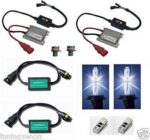 KIT XENON SPECIAL BMW SERIE 1 E81 E87 SANS ERREUR ODB + 2 VEILLEUSES A LED SANS ERREUR