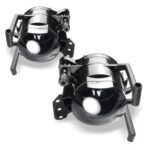 2 ANTIBROUILLARD NOIR BMW SERIE 5 E60 E61 X3 E83 04-06 SERIE 6 E63 E64 + E46 COUPE 03-06 + E90 M